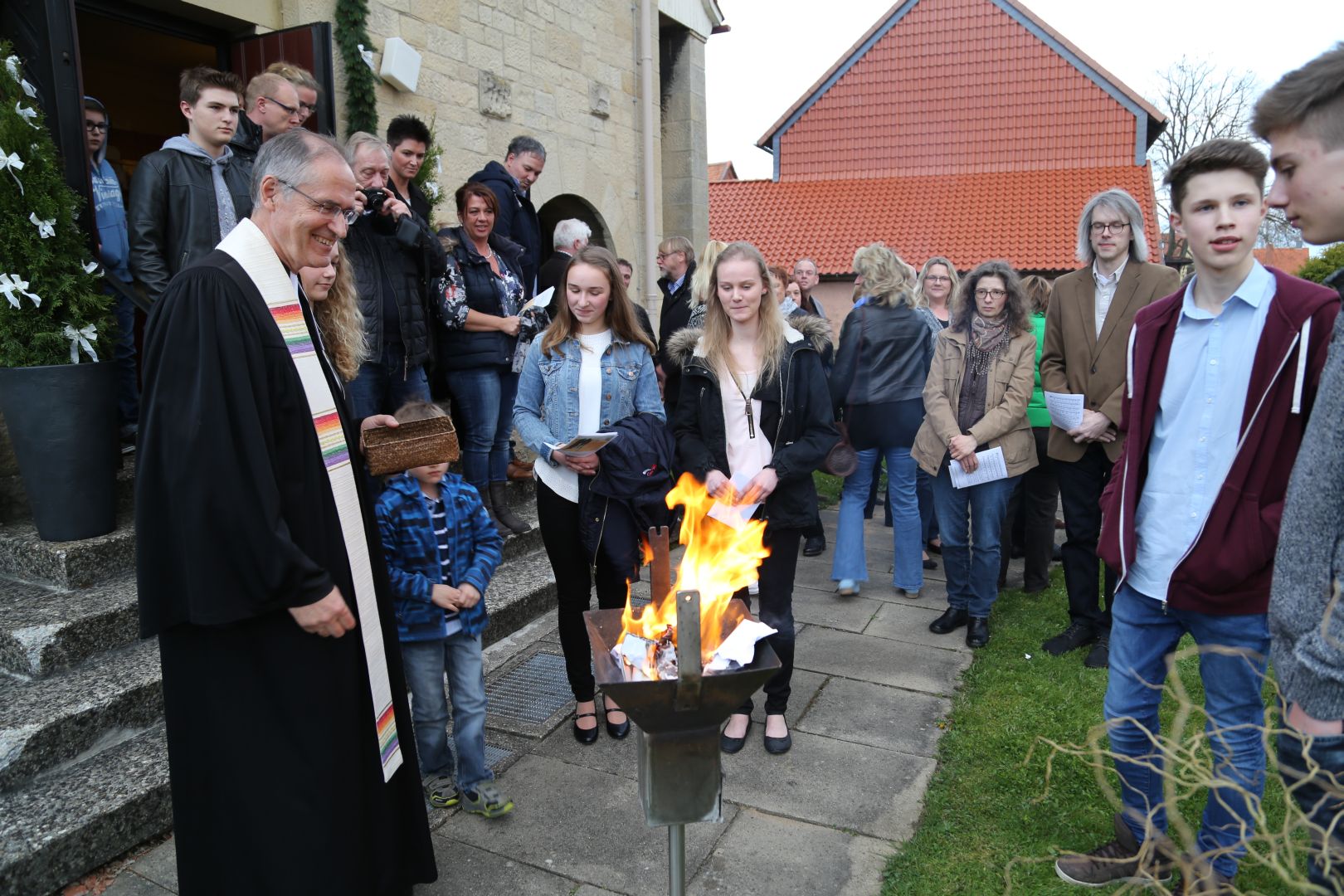 Beichtgottesdienst zur Konfirmation in der St. Franziskuskirche