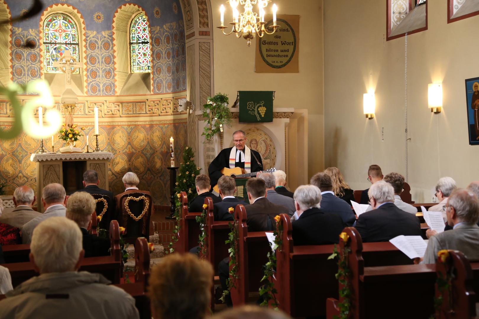 Goldene Hochzeit von Traute und Eberhard Hennemann