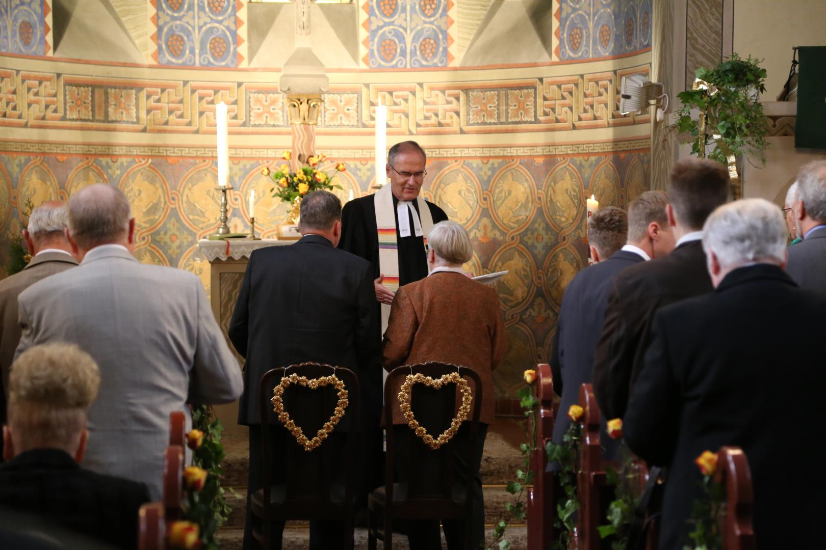 Goldene Hochzeit von Traute und Eberhard Hennemann