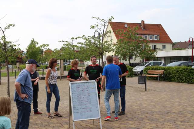 Team "Kirche" nimmt am Boule-Tunier teil