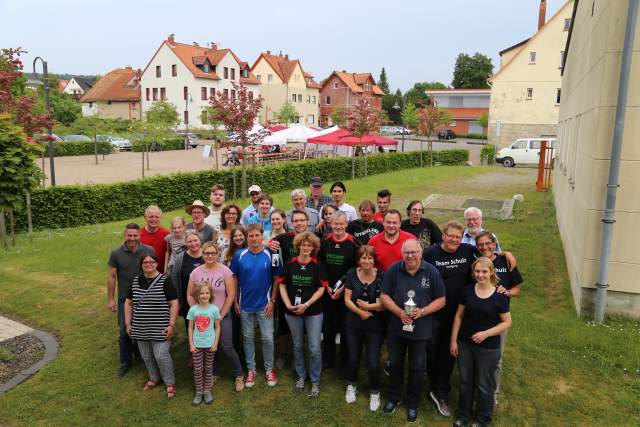 Team "Kirche" nimmt am Boule-Tunier teil