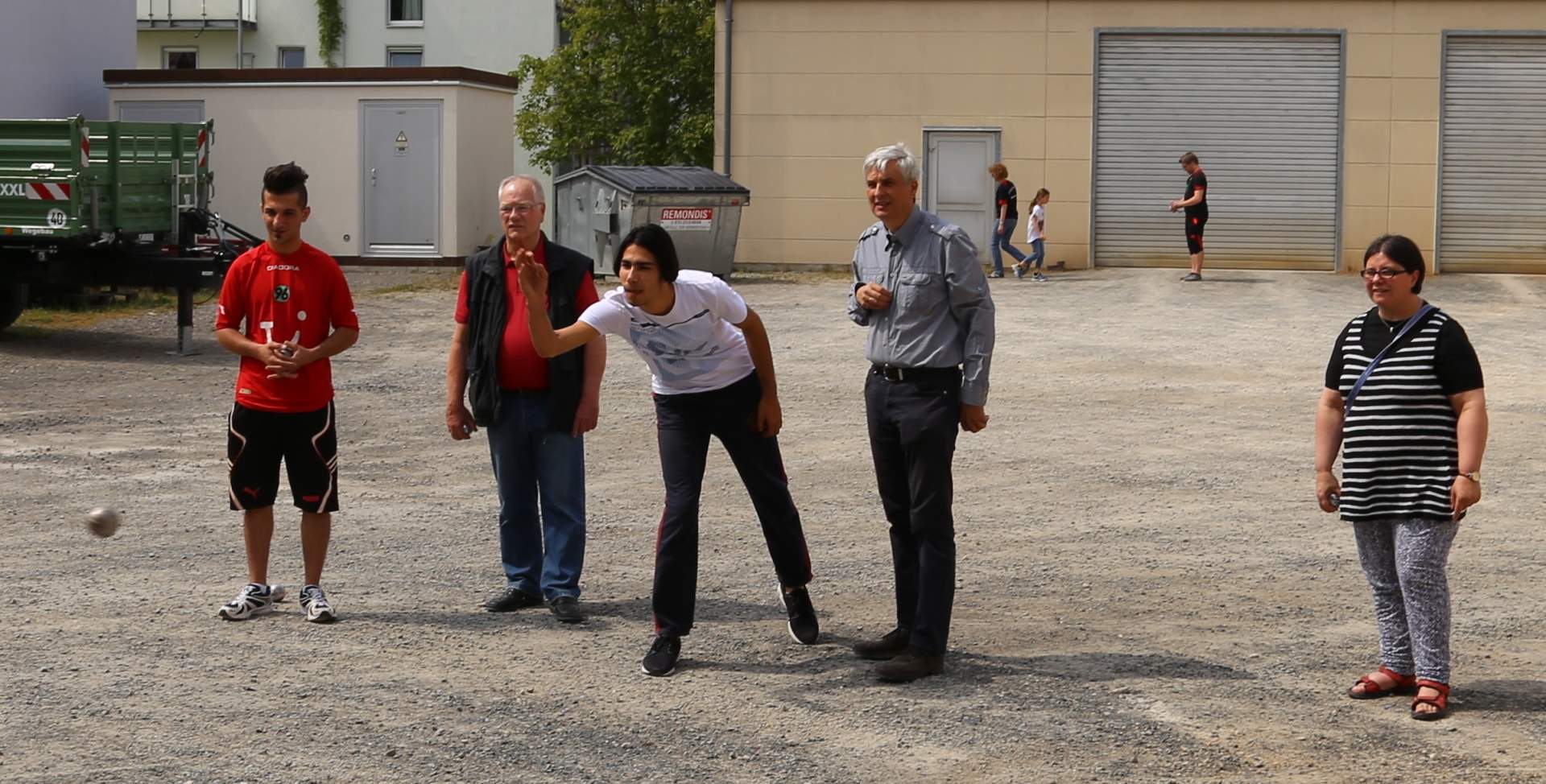 Team "Kirche" nimmt am Boule-Tunier teil