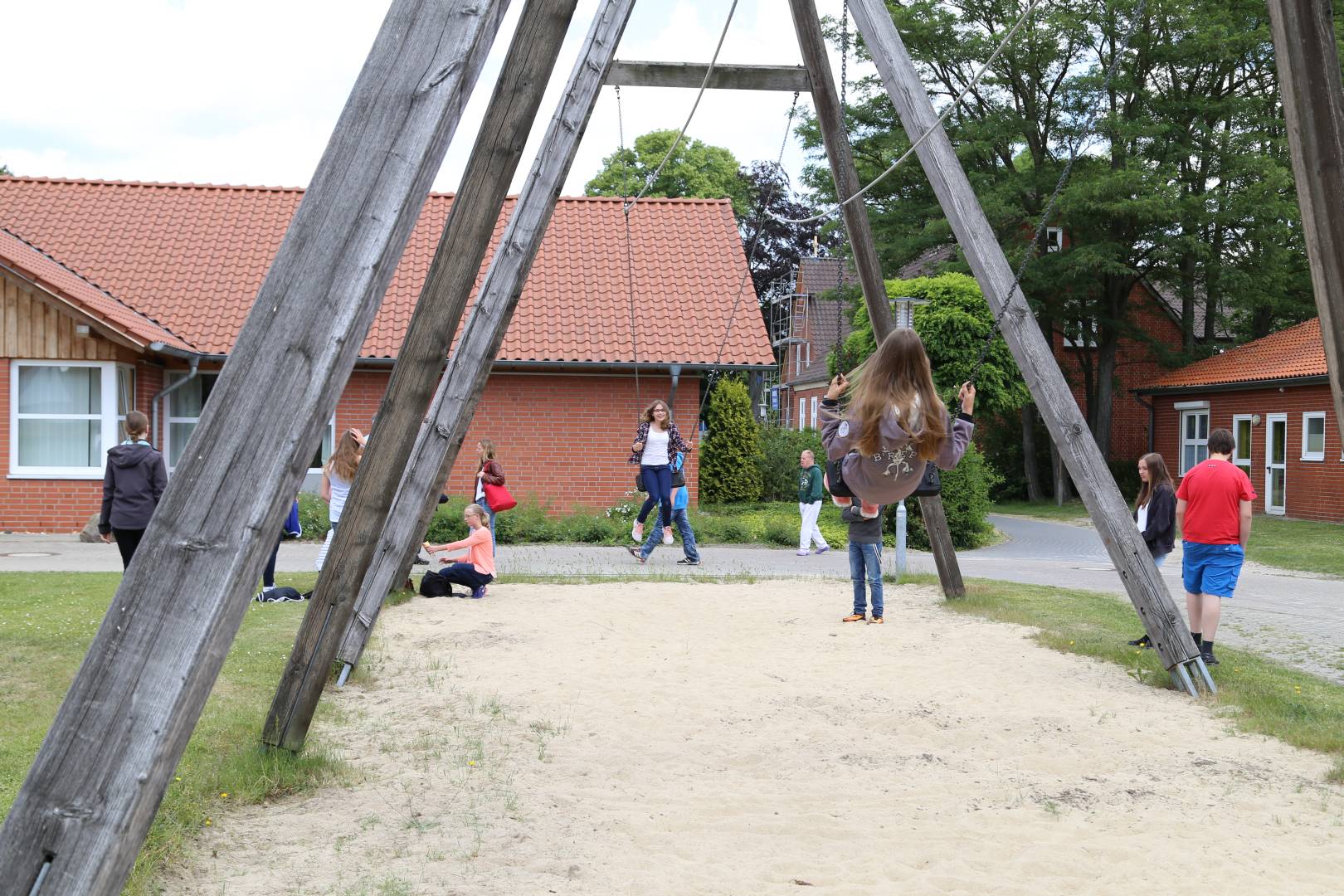 Konfirmanden besuchen die Lobetalarbeit e.V. in Altencelle