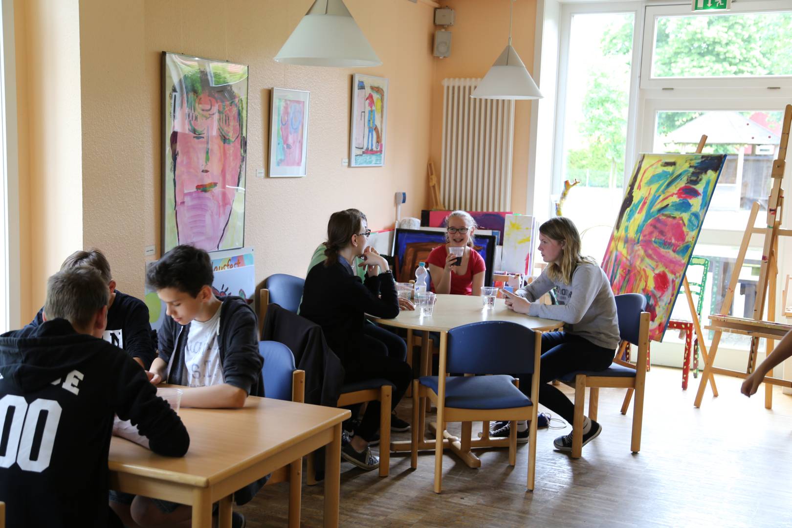 Konfirmanden besuchen die Lobetalarbeit e.V. in Altencelle