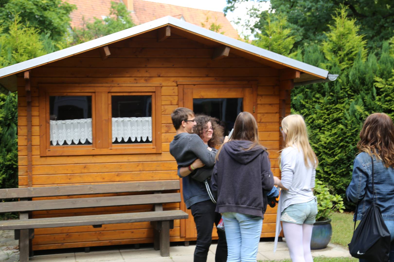 Konfirmanden besuchen die Lobetalarbeit e.V. in Altencelle