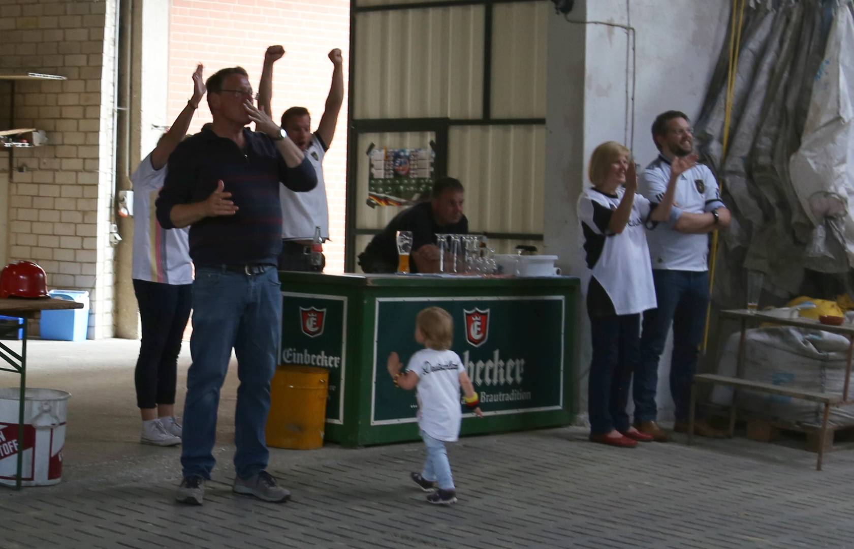 Fussballfest in Weenzen: Nordirland- Deutschland