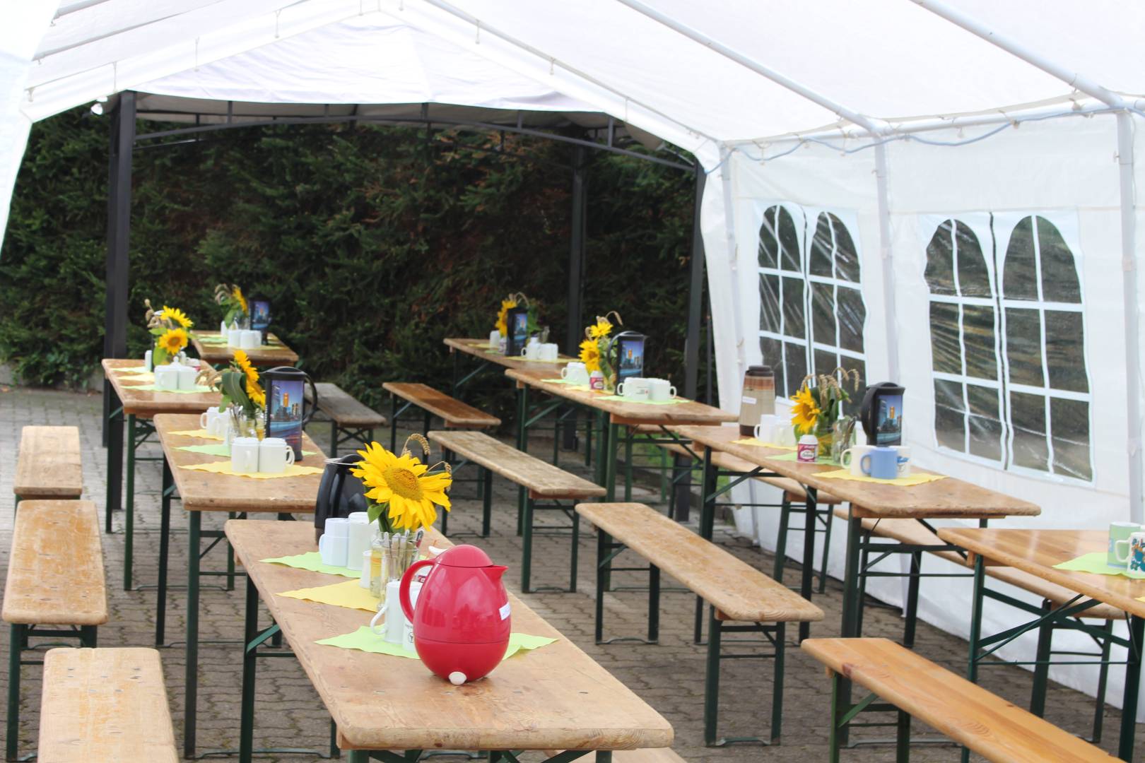 Freiluftgottesdienst zum Dorffest in Weenzen