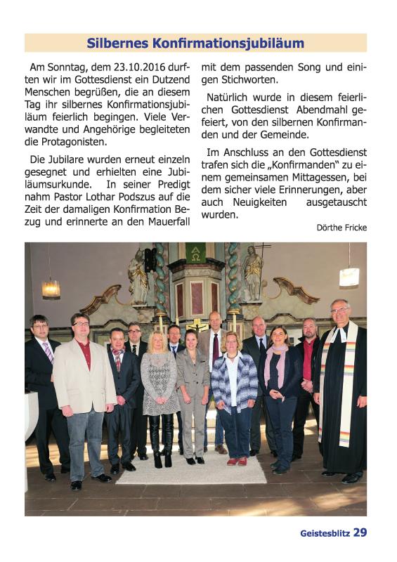 Gemeindebrief Dezember 2016 - Februar 2017