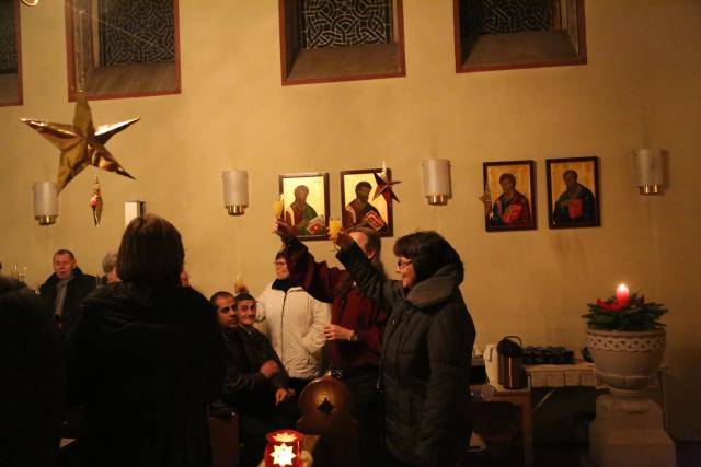 Lichtergottesdienst in der St. Franziskuskirche mit Start Lutheraktion: "Handschriftliche Bibel"