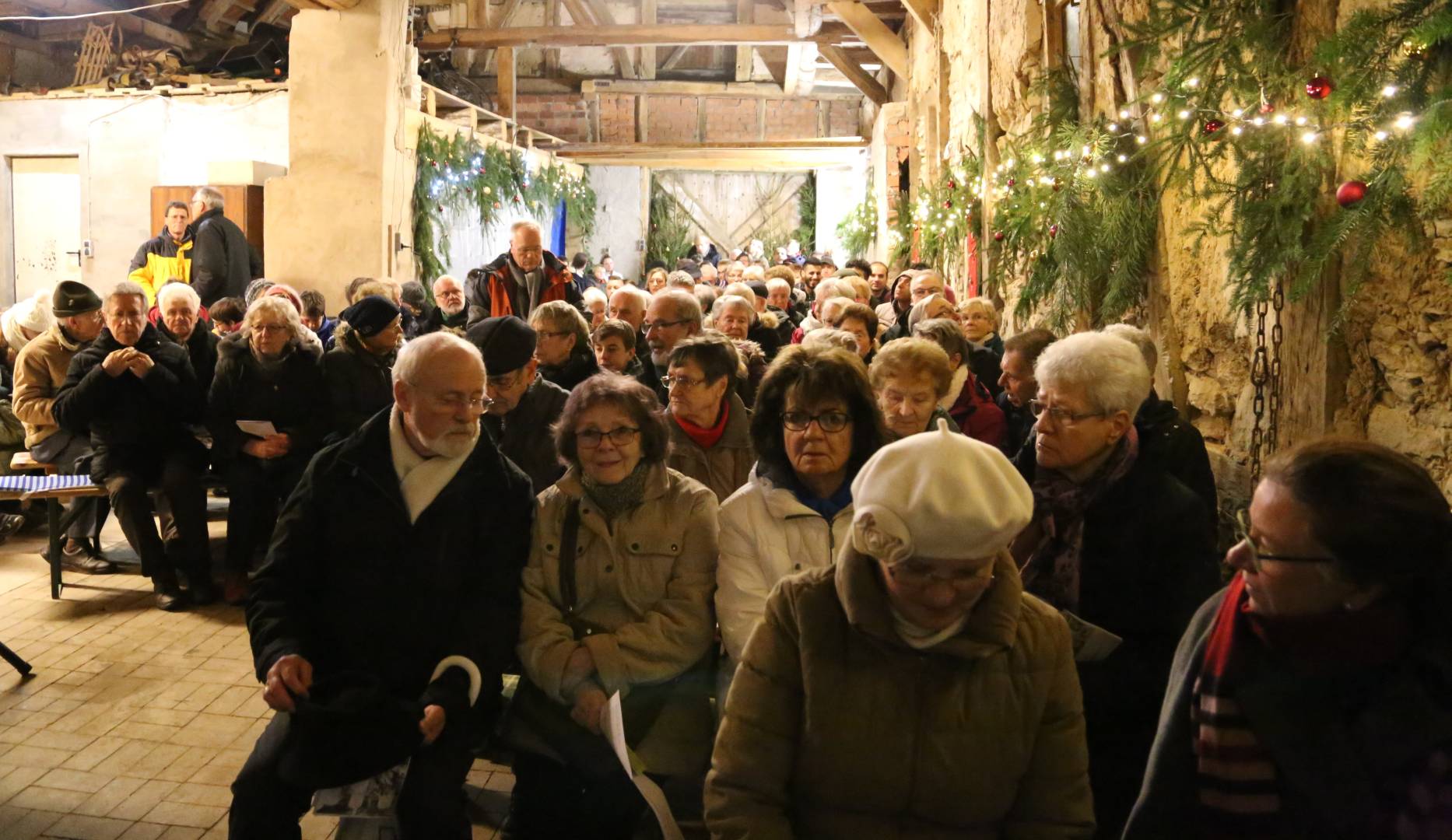 Scheunengottesdienst am 4. Advent