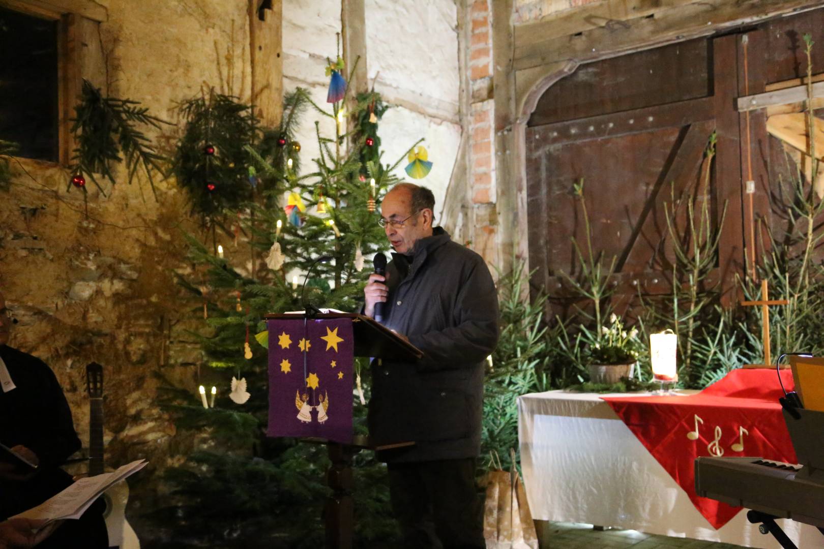 Scheunengottesdienst am 4. Advent