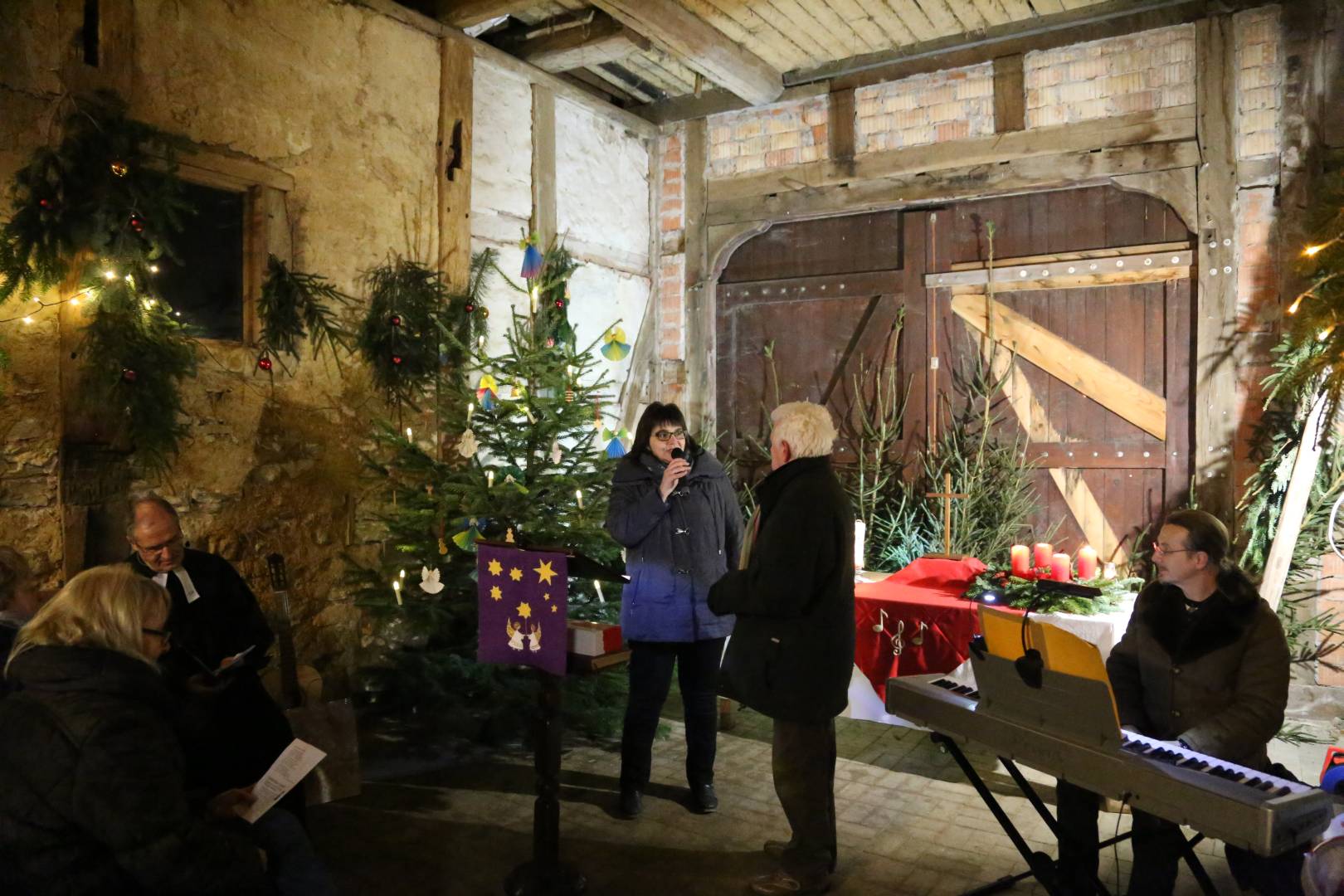 Scheunengottesdienst am 4. Advent