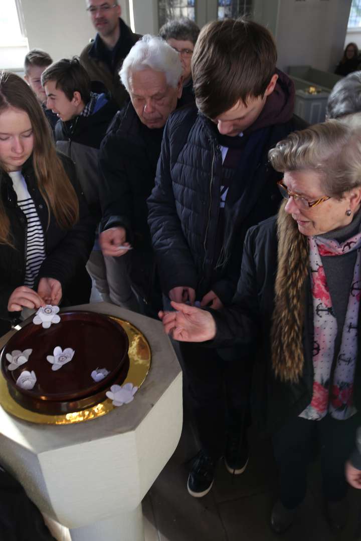 Winterkirche in Duingen und Neujahrsempfang