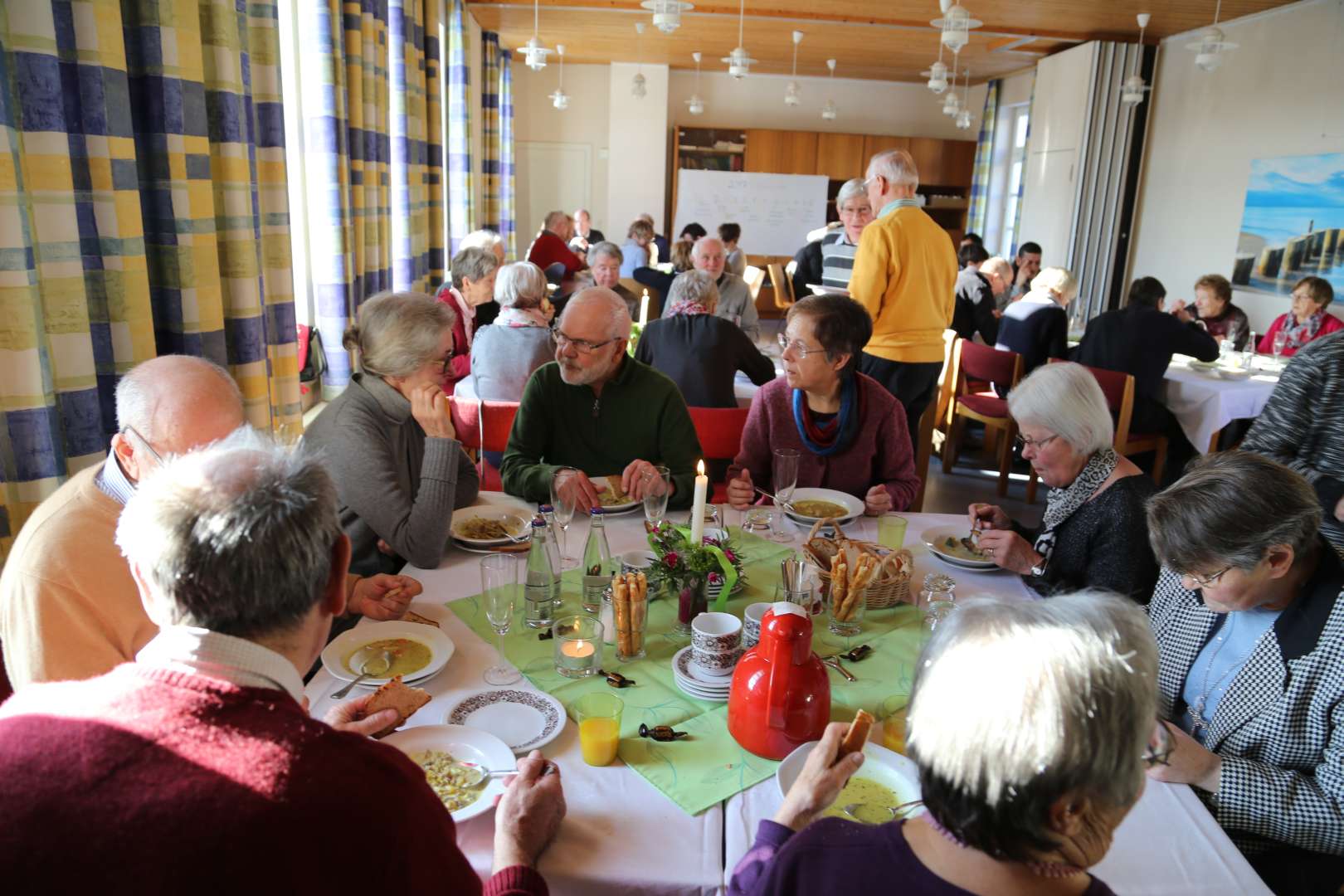 Winterkirche in Duingen und Neujahrsempfang