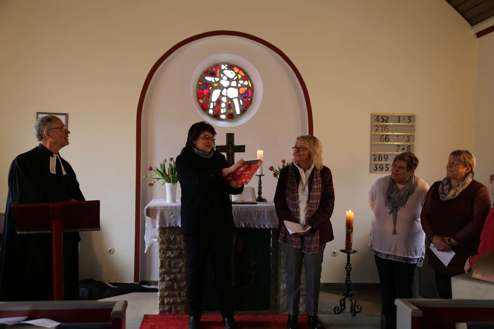 Winterkirche in Fölziehausen