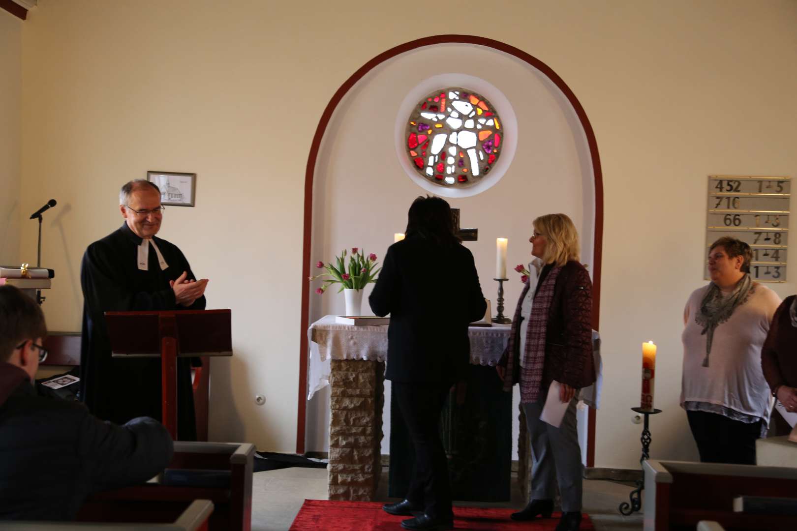 Winterkirche in Fölziehausen