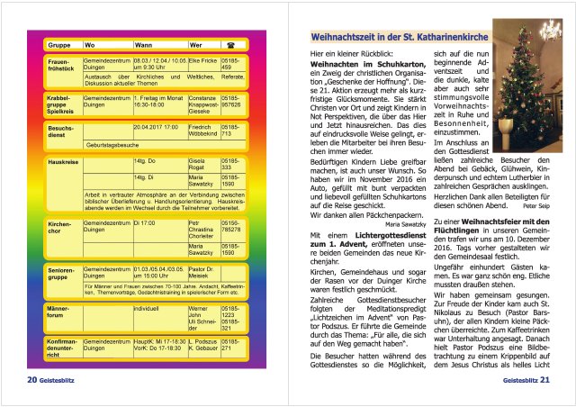 Gemeindebrief März 2017 - Mai 2017