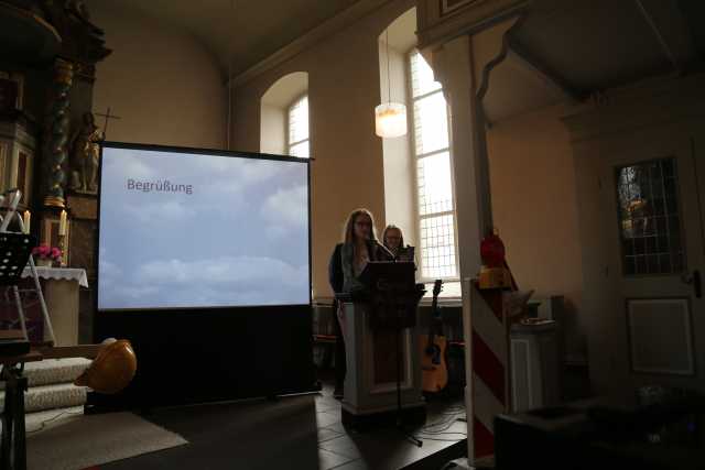 Vorstellungsgottesdienst der Konfirmanden