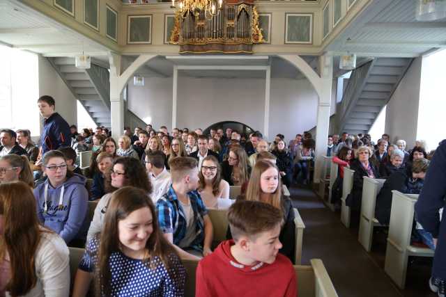 Vorstellungsgottesdienst der Konfirmanden