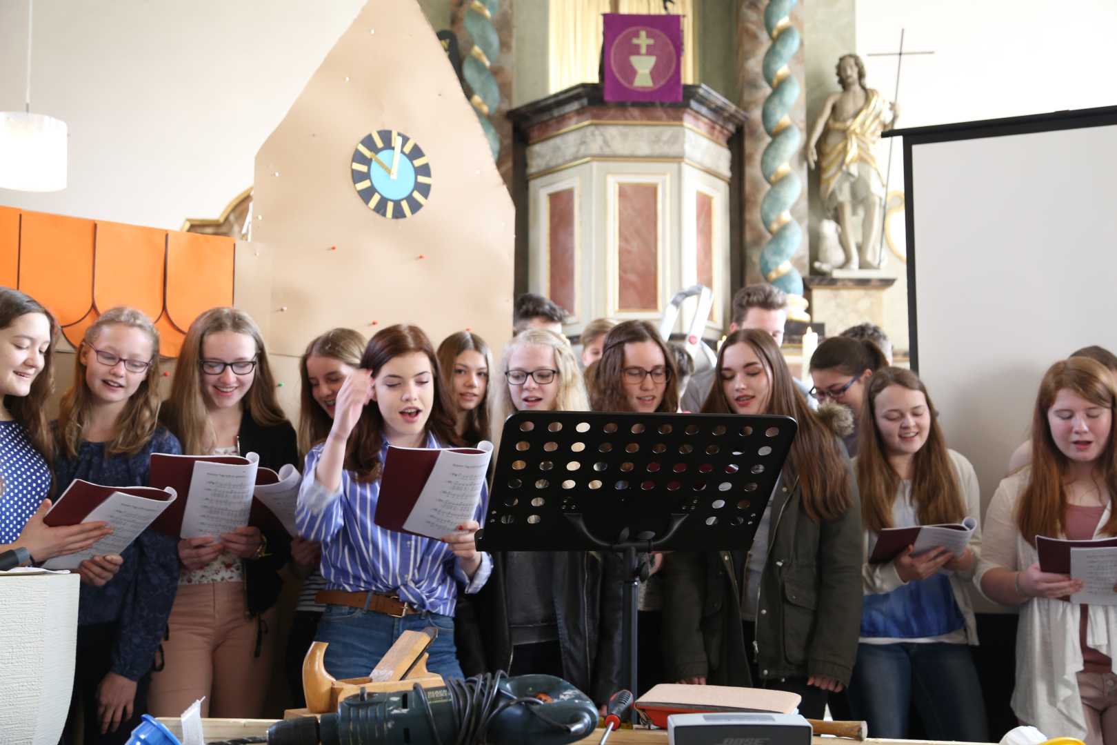 Vorstellungsgottesdienst der Konfirmanden