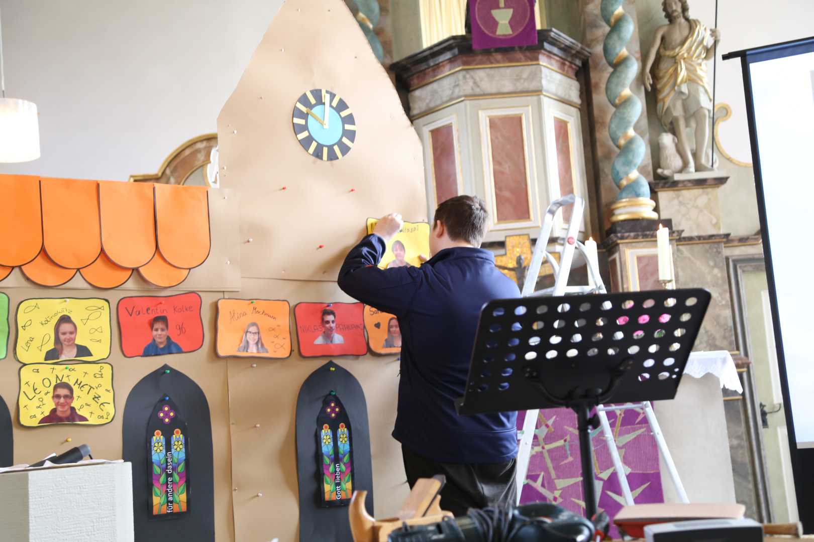 Vorstellungsgottesdienst der Konfirmanden