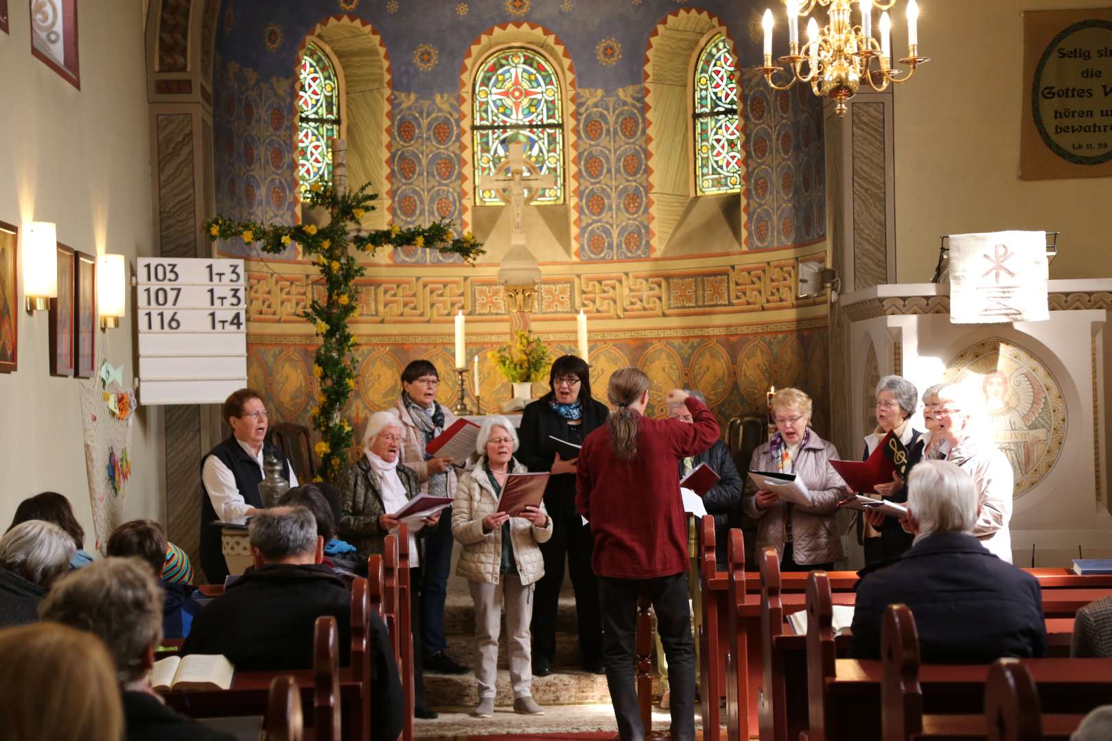 Ostergottesdienst mit Chor am Ostermontag in Coppengrave