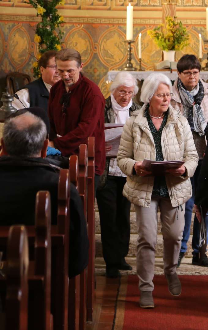 Ostergottesdienst mit Chor am Ostermontag in Coppengrave