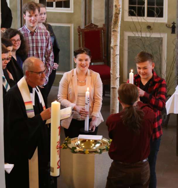 Beichtgottesdienst zur Konfirmation in der St. Katharinenkirche