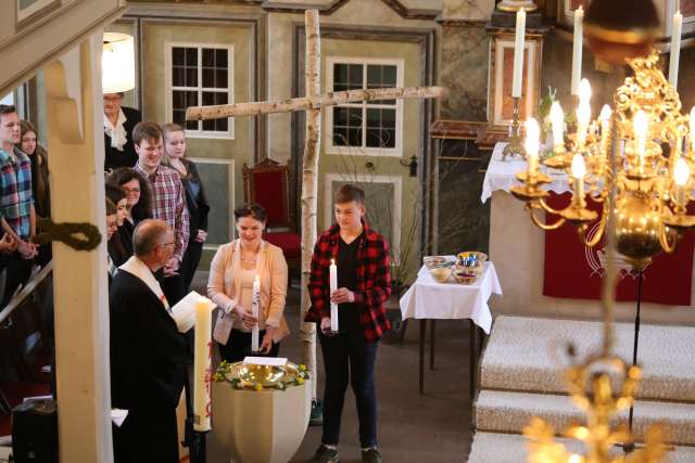 Beichtgottesdienst zur Konfirmation in der St. Katharinenkirche