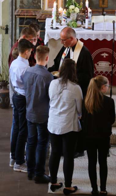 Beichtgottesdienst zur Konfirmation in der St. Katharinenkirche