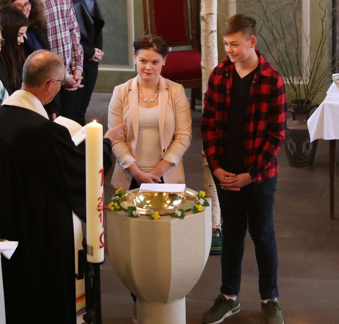 Beichtgottesdienst zur Konfirmation in der St. Katharinenkirche