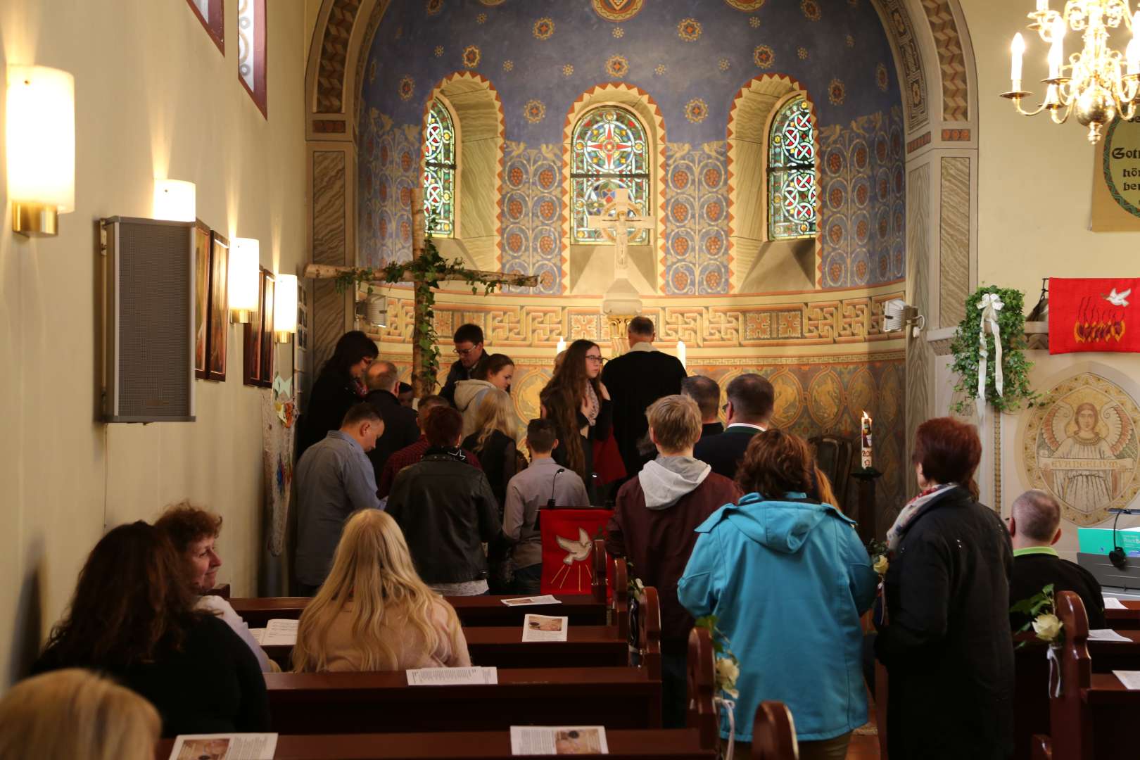 Beichtgottesdienst zur Konfirmation in der St. Franziskuskirche