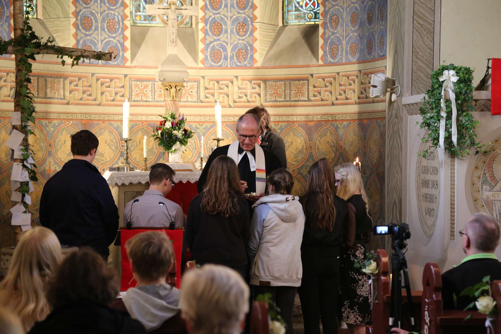 Beichtgottesdienst zur Konfirmation in der St. Franziskuskirche