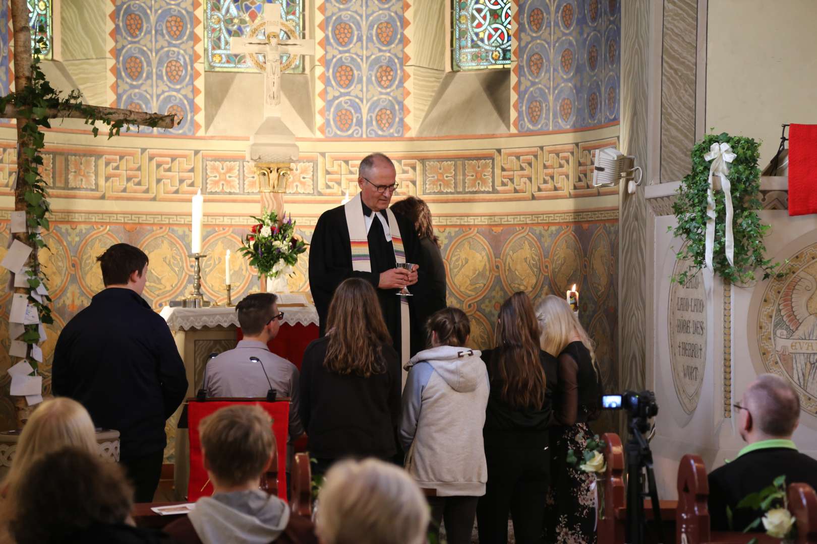 Beichtgottesdienst zur Konfirmation in der St. Franziskuskirche