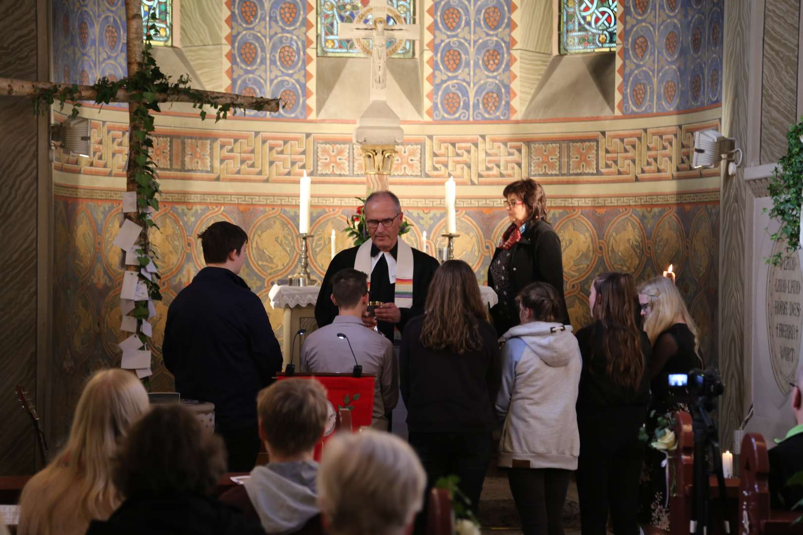 Beichtgottesdienst zur Konfirmation in der St. Franziskuskirche