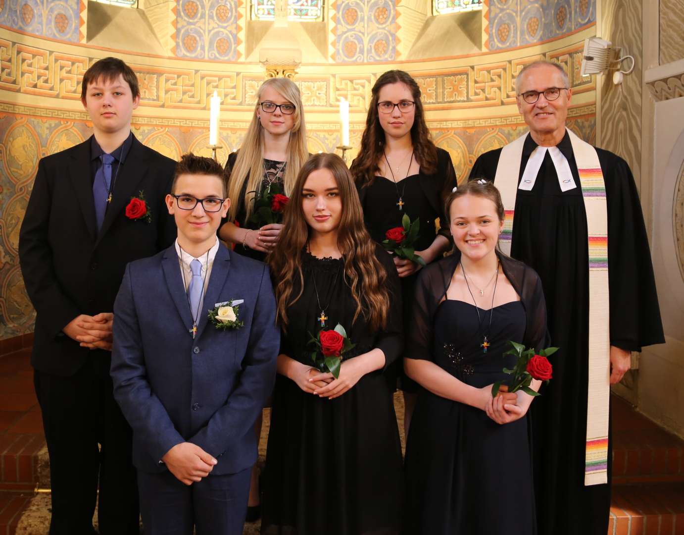 Konfirmation in der St. Franziskuskirche (ausführlich)