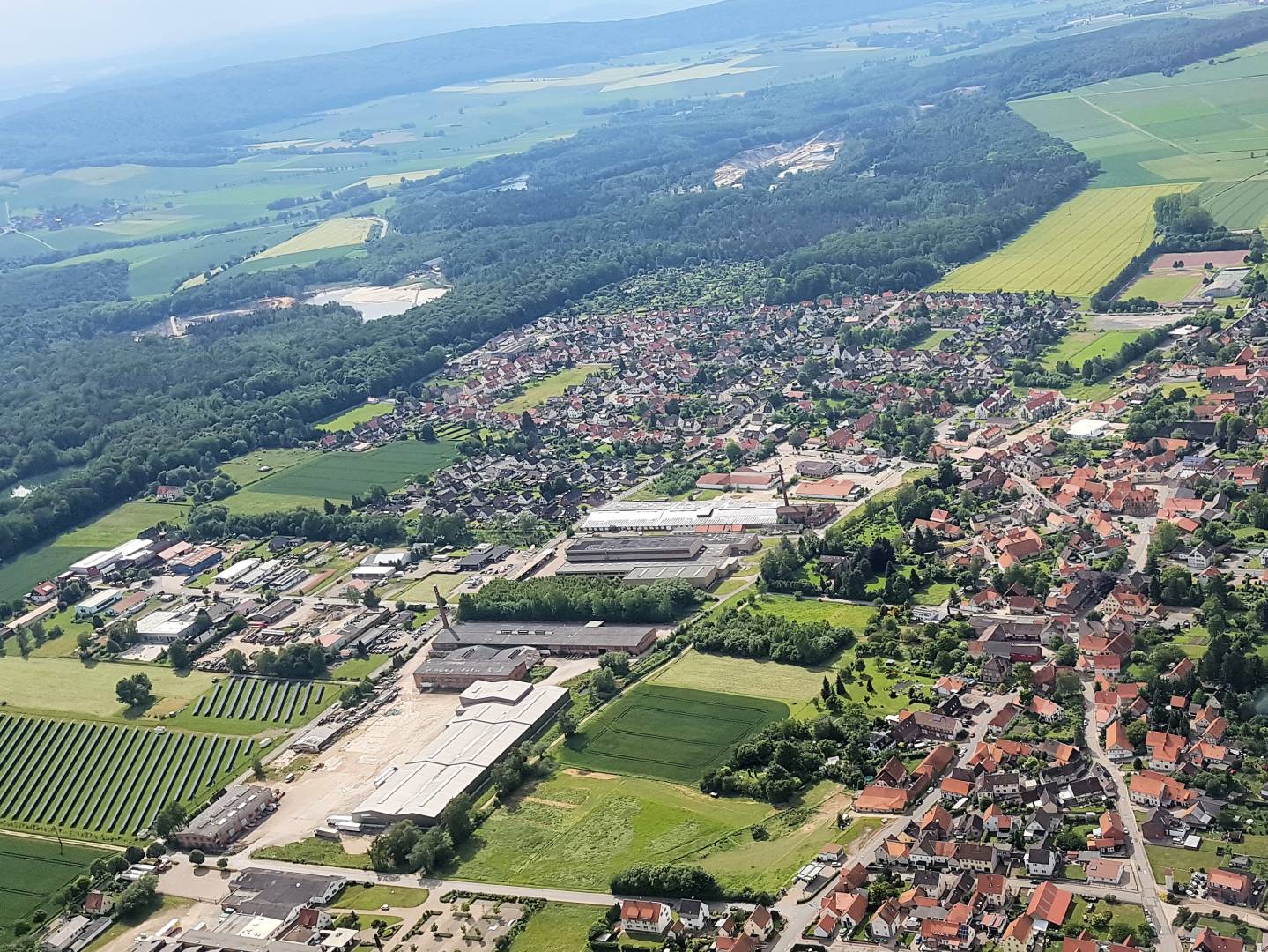 Fotos unserer Gegend aus der Vogelperspektive von Pastor Podszus