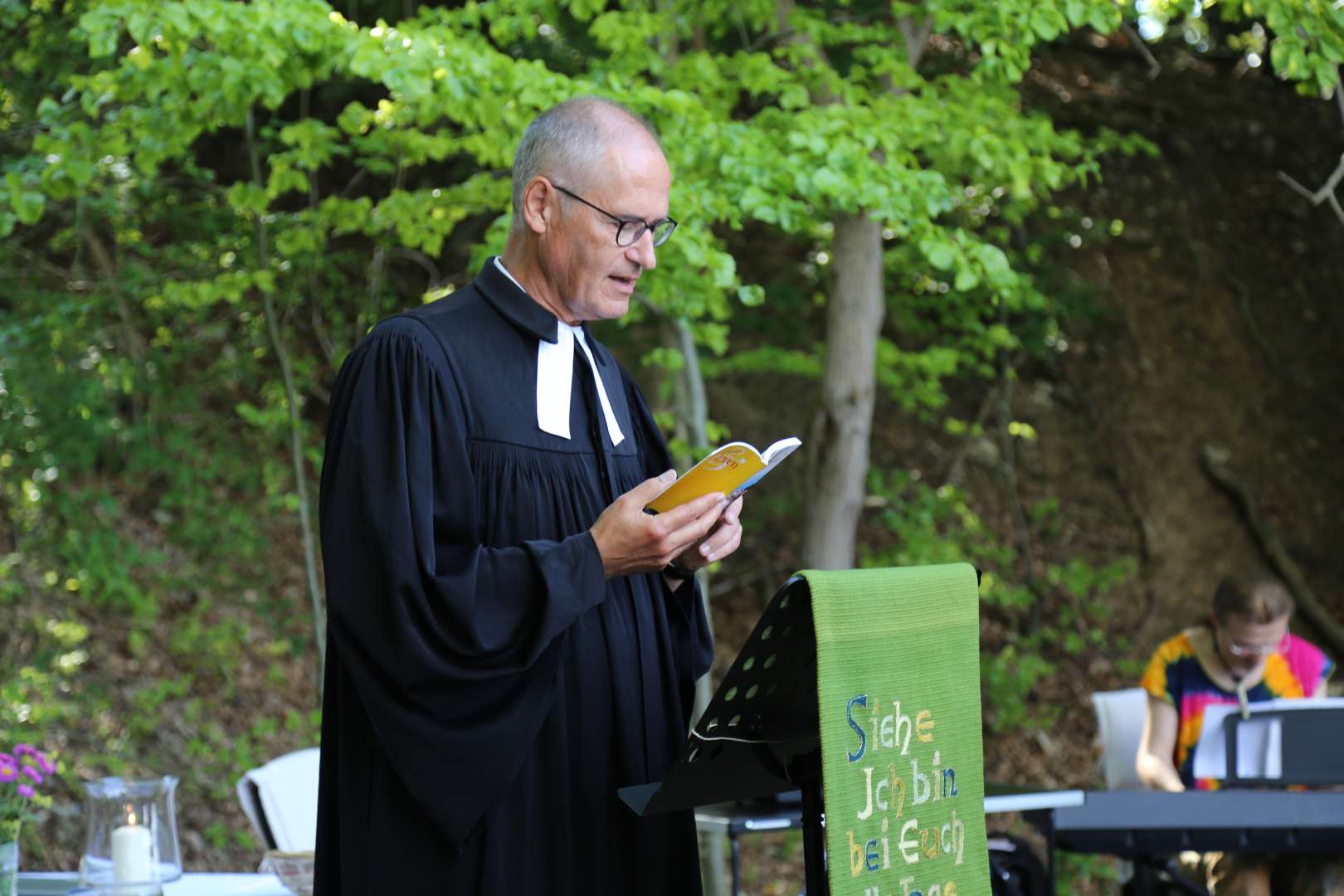 Mittsommergottesdienst am Leineberglandbalkon