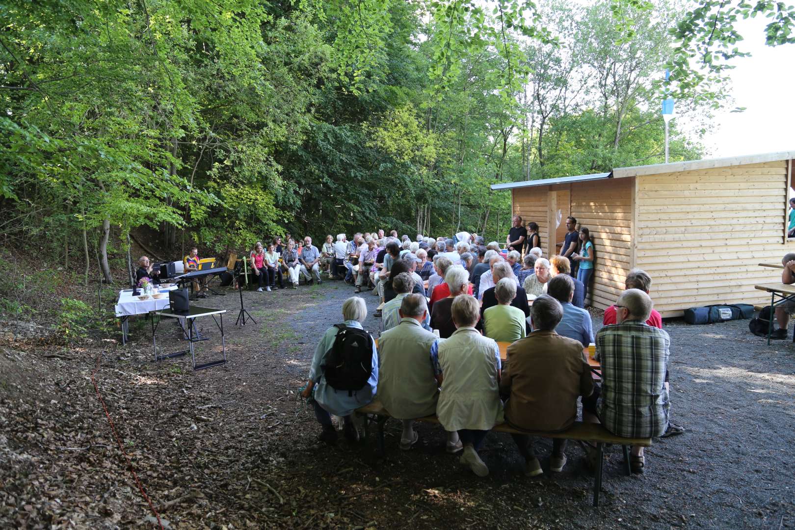 Mittsommergottesdienst am Leineberglandbalkon