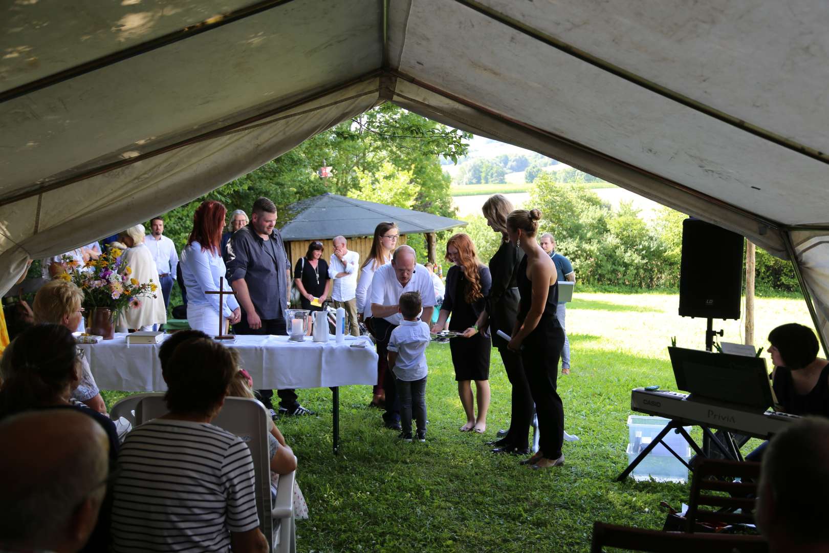 Freiluftgottesdienst am Milchbrink