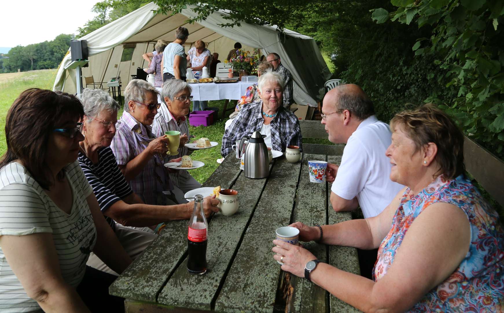 Freiluftgottesdienst am Milchbrink