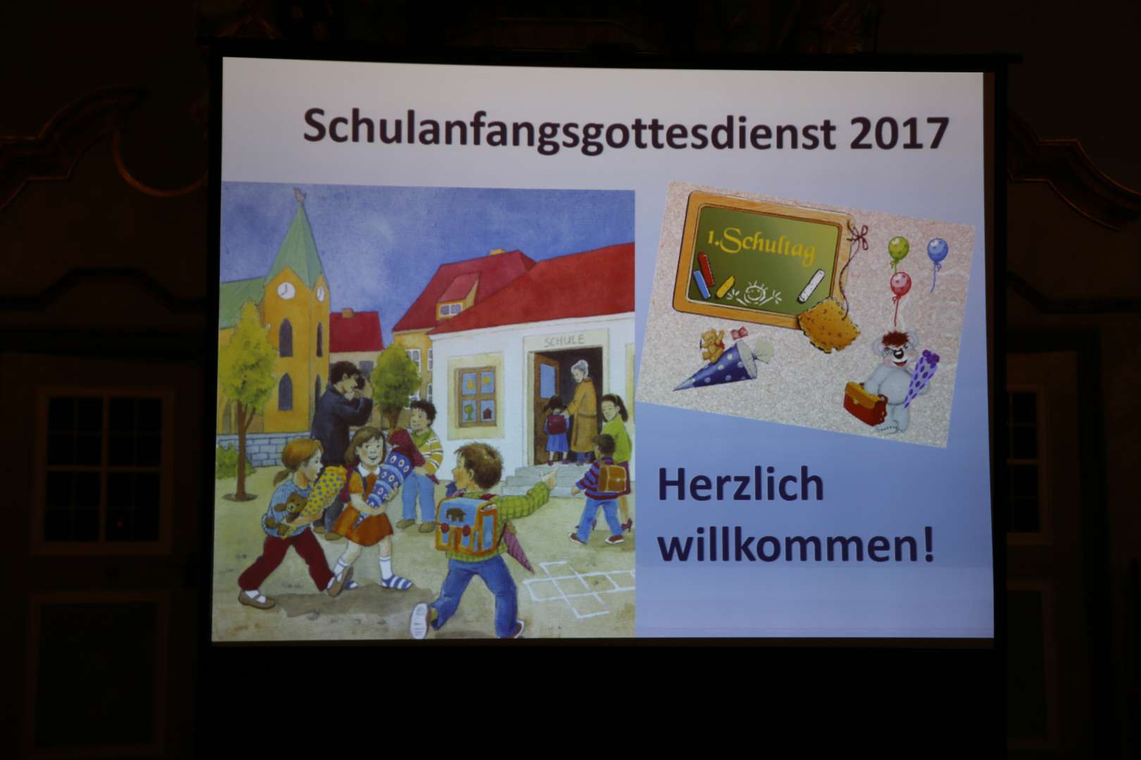 Ökumenischer Einschulungsgottesdienst in der St. Katharinenkirche am 5.8.2017