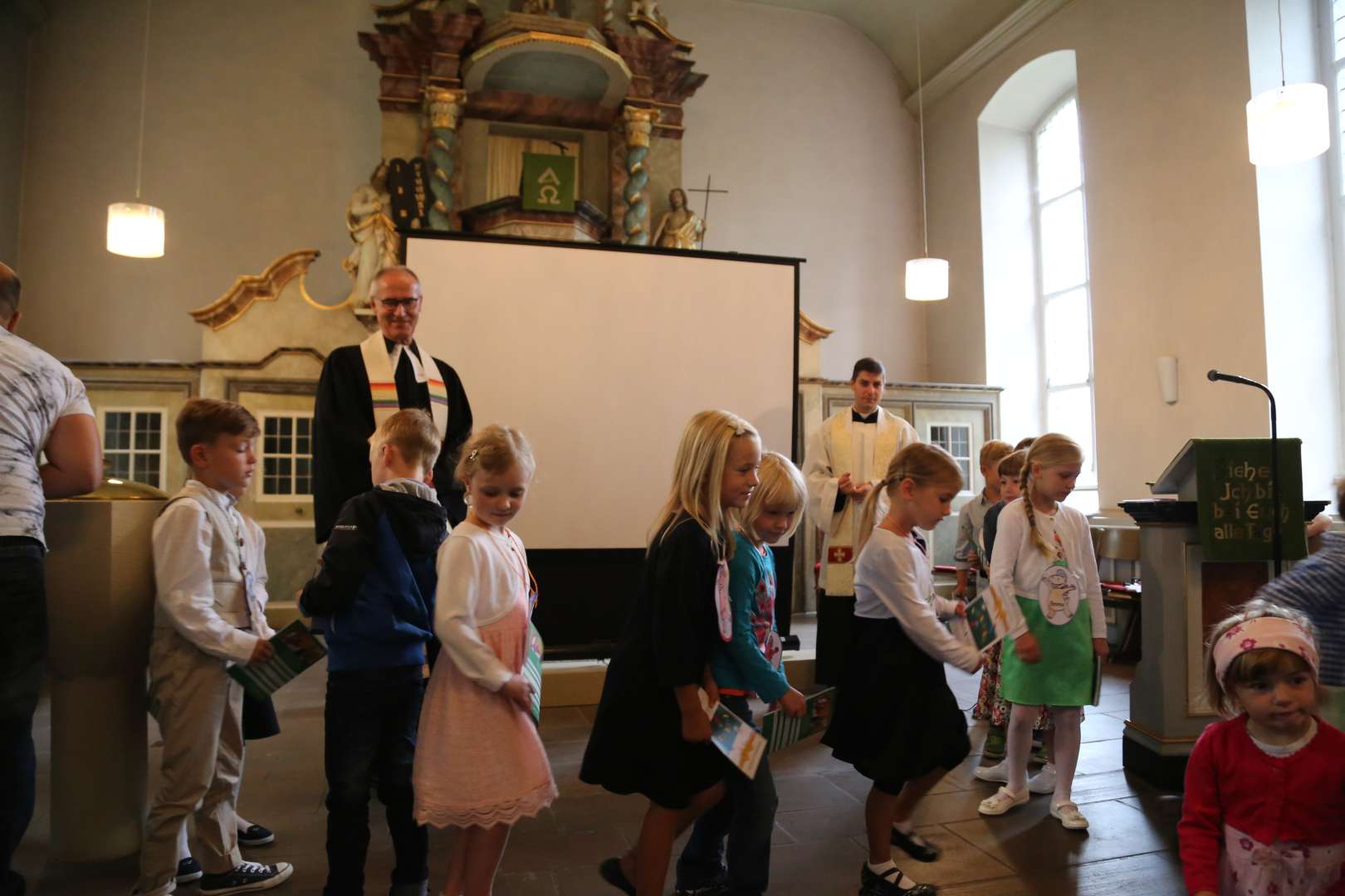 Ökumenischer Einschulungsgottesdienst in der St. Katharinenkirche am 5.8.2017