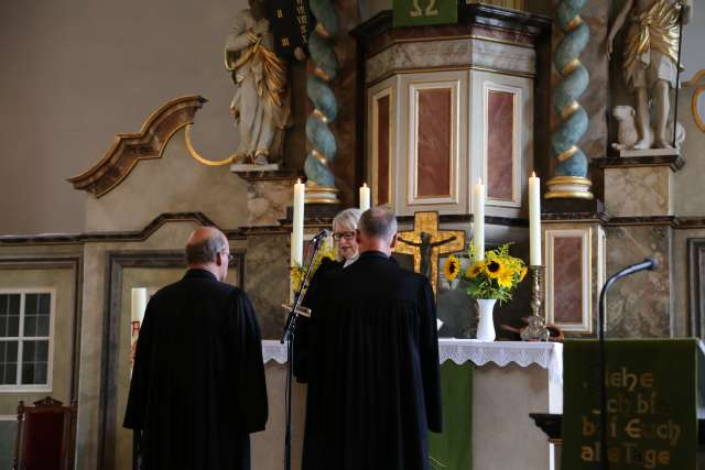 Begrüßung der Vorkonfirmanden, Einführung der Pastoren, Sommerfest