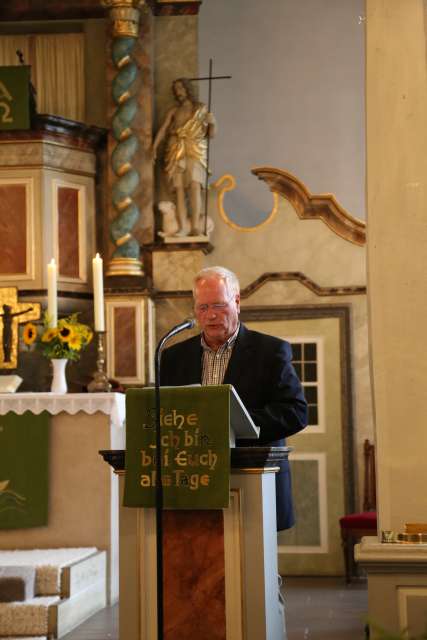 Begrüßung der Vorkonfirmanden, Einführung der Pastoren, Sommerfest