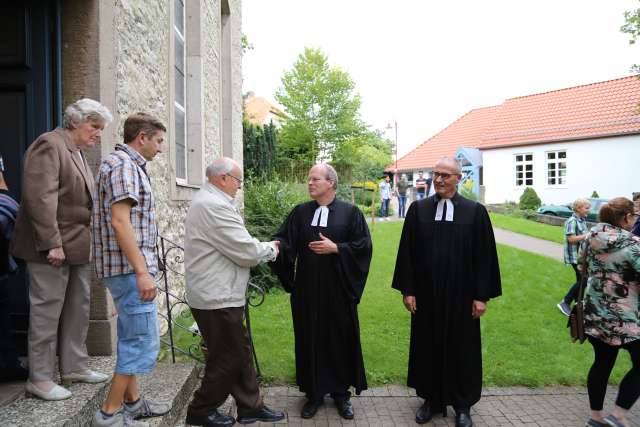 Begrüßung der Vorkonfirmanden, Einführung der Pastoren, Sommerfest