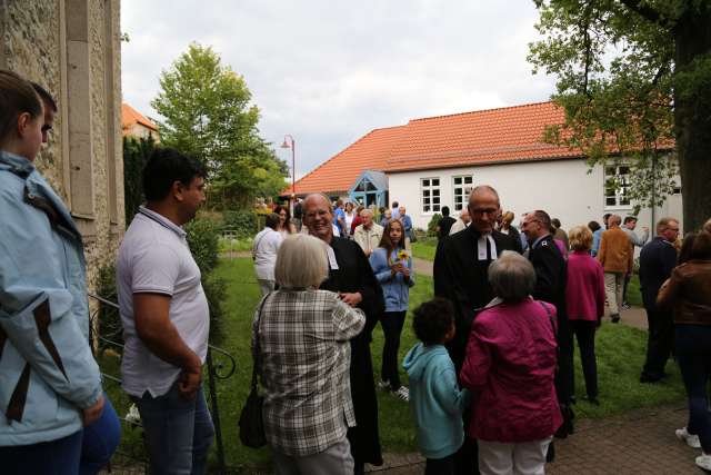 Begrüßung der Vorkonfirmanden, Einführung der Pastoren, Sommerfest