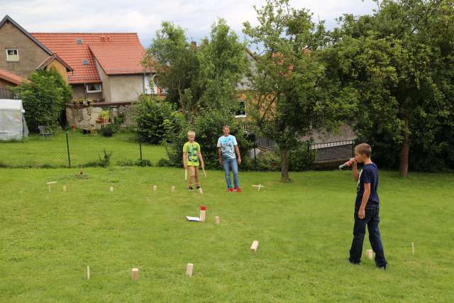 Begrüßung der Vorkonfirmanden, Einführung der Pastoren, Sommerfest