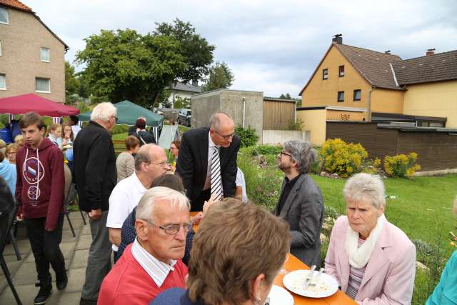 Begrüßung der Vorkonfirmanden, Einführung der Pastoren, Sommerfest