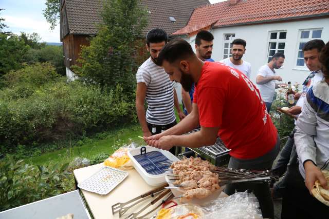 Begrüßung der Vorkonfirmanden, Einführung der Pastoren, Sommerfest